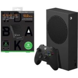 Microsoft Xbox Series S (1 TB SSD) & WD_BLACK C50 Expansion Card for Xbox Series X/S (512 GB) Bundle