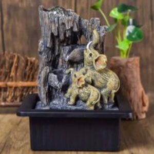 Elephant Delight Indoor Fountain - Only at Menkind!