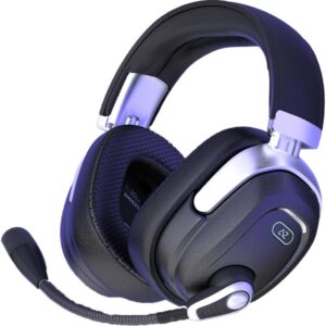ACEZONE A-Rise Wireless Noise-Cancelling Gaming Headset - Black, Black