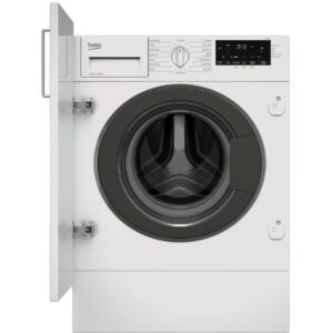 BEKO Pro RecycledTub WTIK84121 Integrated 8 kg 1400 Spin Washing Machine, White