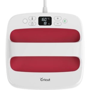 CRICUT EasyPress 2 Medium - Raspberry, Red,White