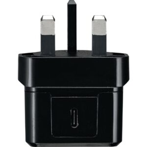 GOJI Universal 20 W USB Type-C Charger - Black, Black
