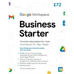 GOOGLE Workspace Business Starter - 1 year for 1 user