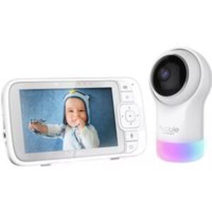 HUBBLE Nursery Pal Glow 5" Smart Baby Monitor - White