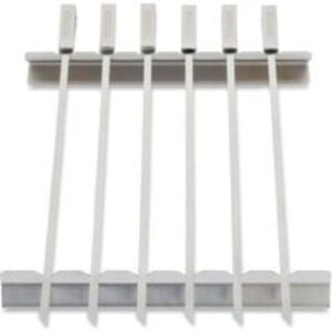 TOWER T932013 6-piece Skewer Set with Stand - Silver