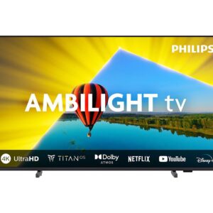 50" PHILIPS Ambilight 50PUS8079/12 Smart 4K Ultra HD HDR LED TV, Black