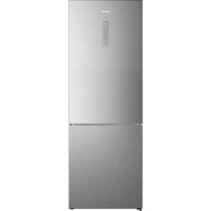 HISENSE RB645N4BIE 60/40 Fridge Freezer - Steel, Silver/Grey