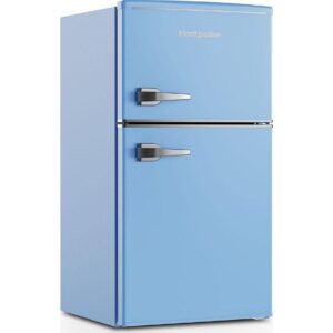 MONTPELLIER Retro MAB2035EPB 80/20 Undercounter Fridge Freezer - Pastel Blue, Blue