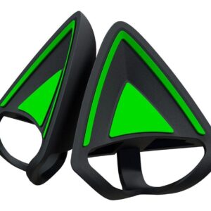 RAZER Kitty Ears V2 - Black & Green, Black,Green