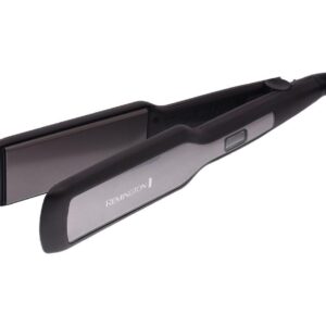 REMINGTON Pro Ceramic S5525 Extra Wide Hair Straightener - Grey, Silver/Grey