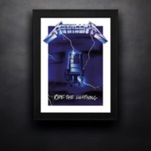 Metallica: Ride The Lightning Framed Collector Print