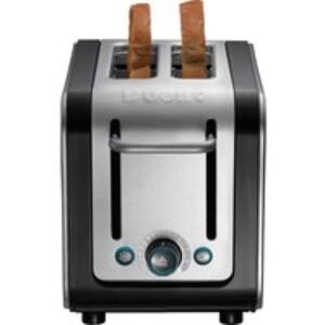 DUALIT Architect 26505 2-Slice Toaster - Black & Stainless Steel