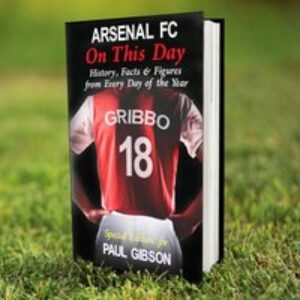 Personalised Arsenal On This Day Book