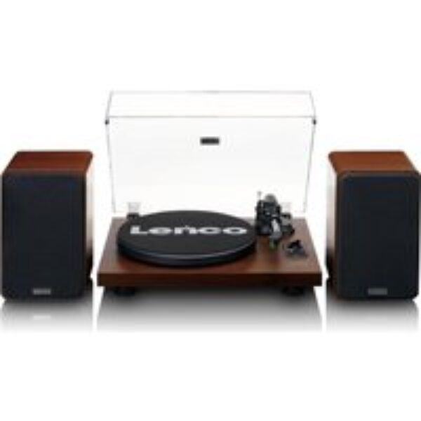 LENCO LS-600 Belt Drive Bluetooth Turntable - Walnut