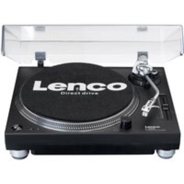 LENCO L-3809 Direct Drive Turntable - Black