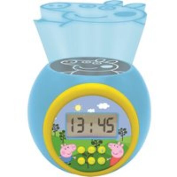 LEXIBOOK RL977PP Projector Alarm Clock - Peppa Pig