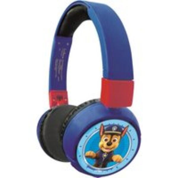 LEXIBOOK HPBT010PA Wireless Bluetooth Kids Headphones - Paw Patrol