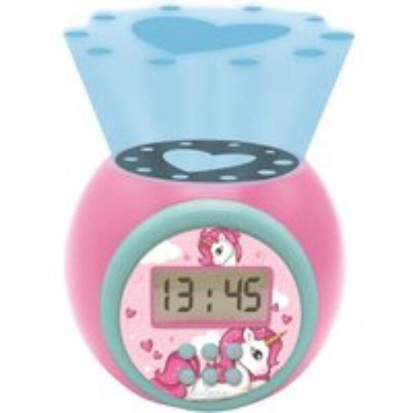 LEXIBOOK RL977UNI Projector Alarm Clock - Unicorn