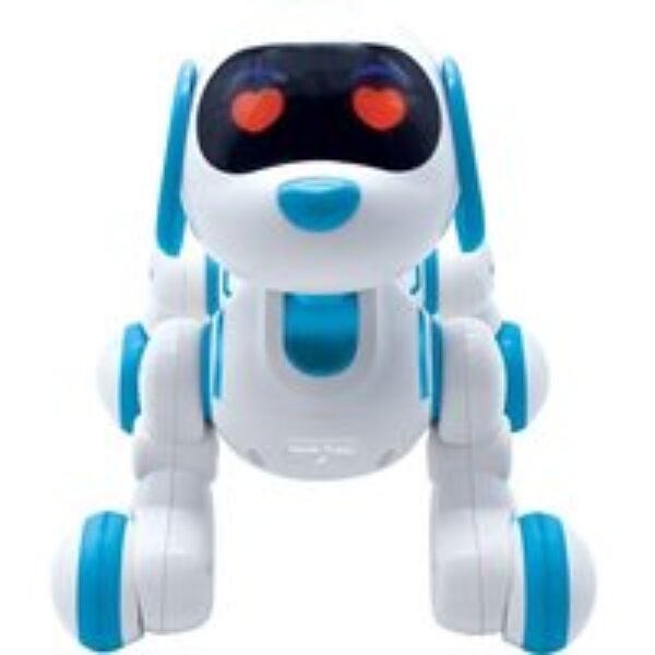 LEXIBOOK Pup01 Power Puppy Smart Robot Dog - White & Blue