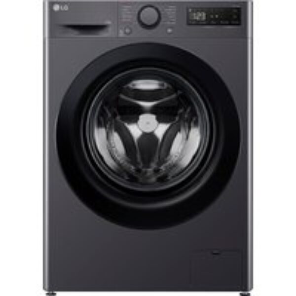 LG TurboWash 360 with AI F4C510GBTN1 10 kg 1400 Spin Washing Machine - Slate Grey