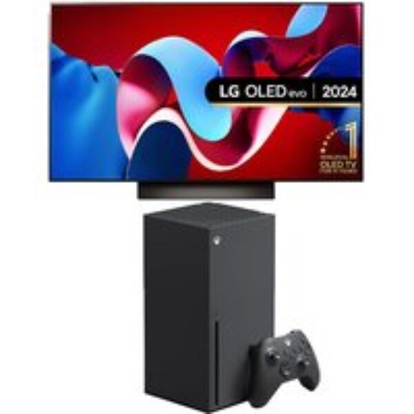 80"-84" LG OLED83C44LA 83" Smart 4K Ultra HD HDR OLED TV & Xbox Series X (1 TB) Bundle