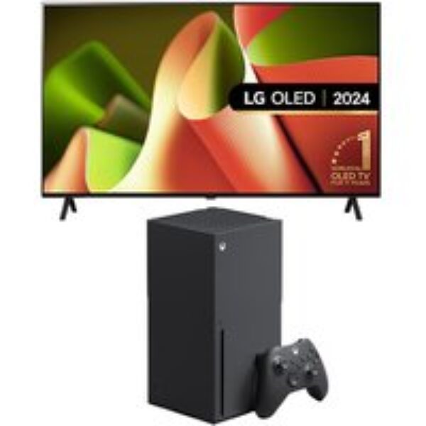 77" LG OLED77B46LA  Smart 4K Ultra HD HDR OLED TV & Xbox Series X (1 TB) Bundle