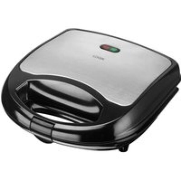 LOGIK L02SMS17 Sandwich Toaster -  Black & Silver