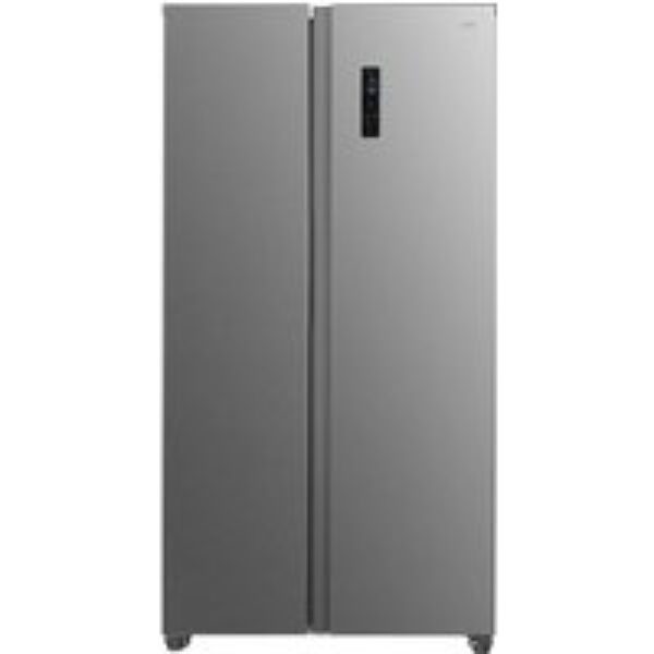 LOGIK LSSBSS23 American-Style Fridge Freezer - Inox