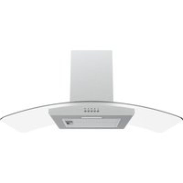 LOGIK L90CHDG21 Chimney Cooker Hood - Stainless Steel & Glass