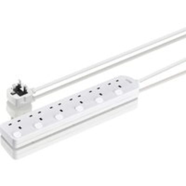 LOGIK L6WAY4S18 6-Socket Extension Lead - 4 m