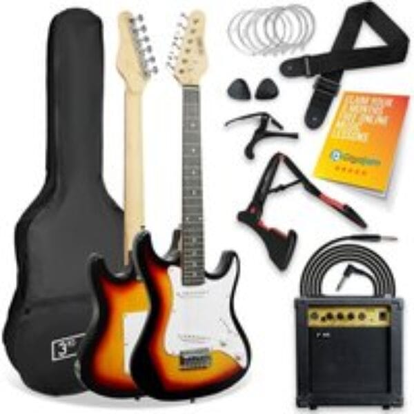 3RD AVENUE 3/4 Size Electric Guitar Bundle - Sunburst