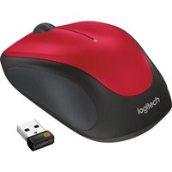 LOGITECH M235 Wireless Optical Mouse - Red