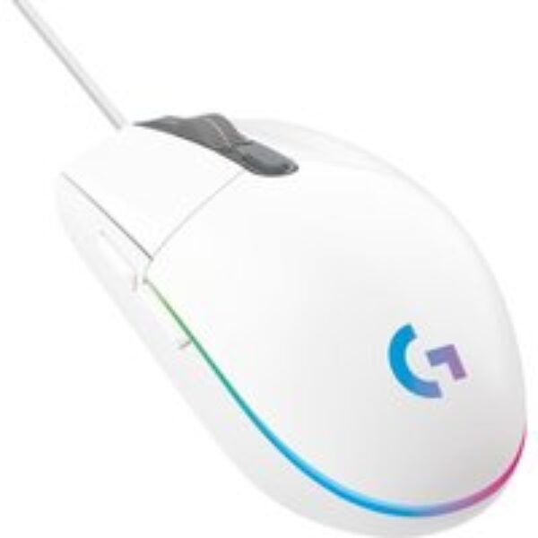 LOGITECH G203 Lightsync Optical Gaming Mouse - White