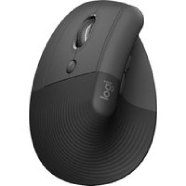 LOGITECH Lift Vertical Ergonomic Optical Mouse - Graphite