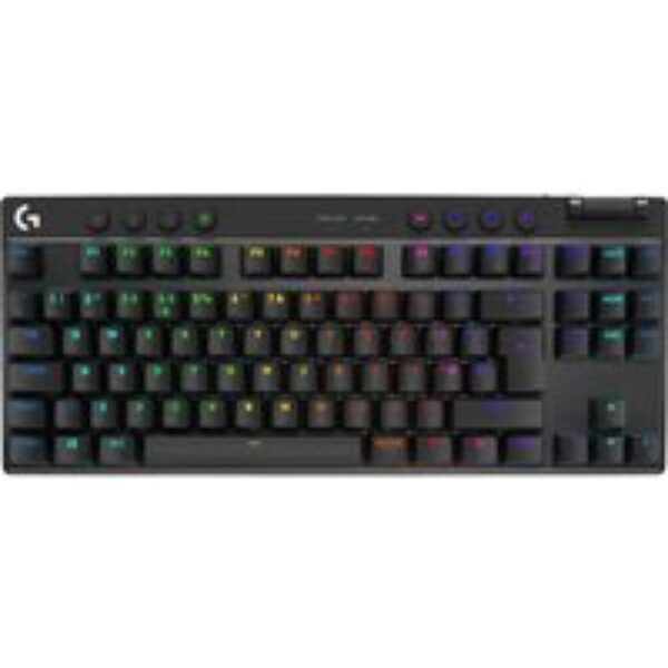 LOGITECH G Pro X TKL LIGHTSPEED Wireless Gaming Keyboard - Black