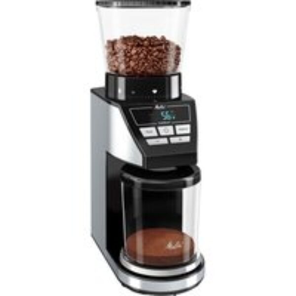 MELITTA Calibra Electric Coffee Grinder - Black & Stainless Steel