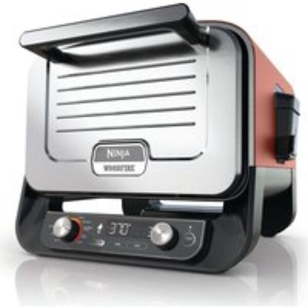 NINJA Woodfire OO101UK Electric Outdoor Oven - Brown & Silver