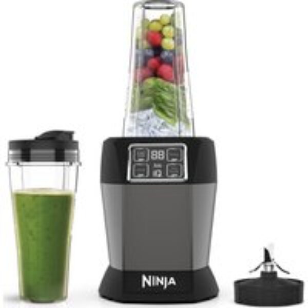 NINJA BN495UK Blender - Black & Silver