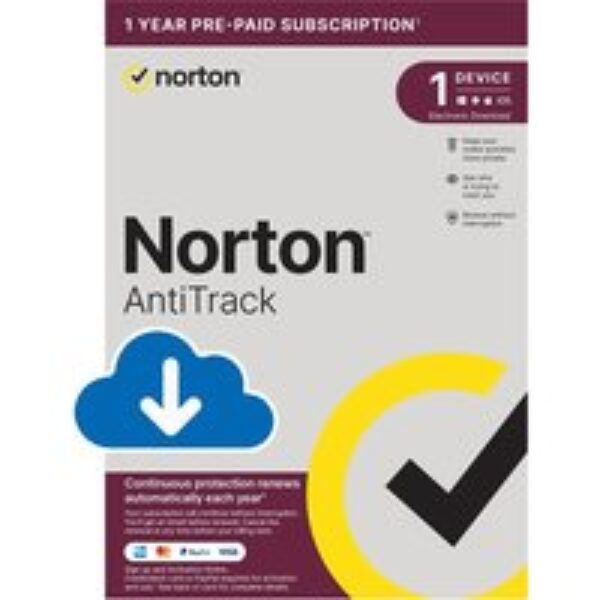 NORTON AntiTrack - 1 year for 1 device