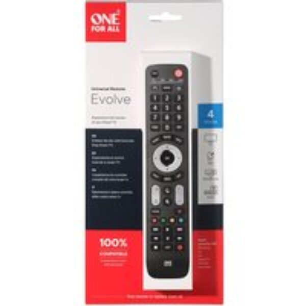 ONE FOR ALL Evolve 4 URC7145 Universal Remote Control