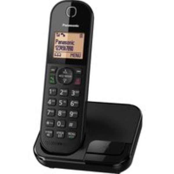 PANASONIC KX-TGC410EB Cordless Phone - Black