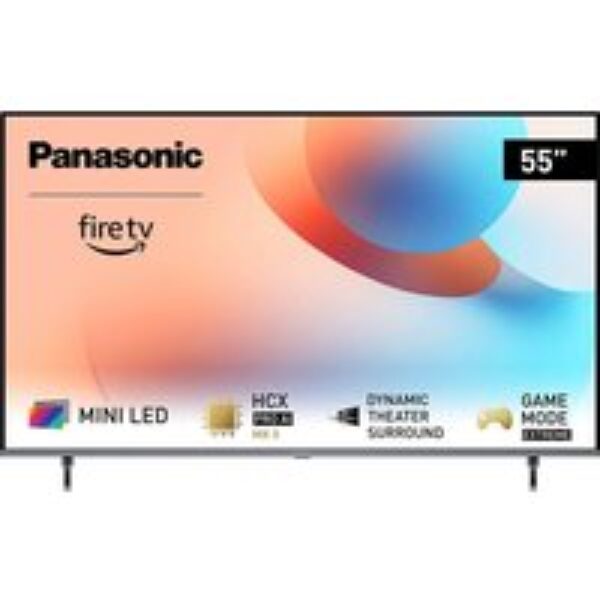 55" PANASONIC TV-55W95AEB  Smart 4K Ultra HD HDR Mini LED TV with Amazon Alexa