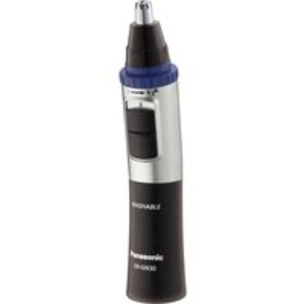 PANASONIC ER-GN30-K503 Wet & Dry Nose & Ear Trimmer - Black & Silver