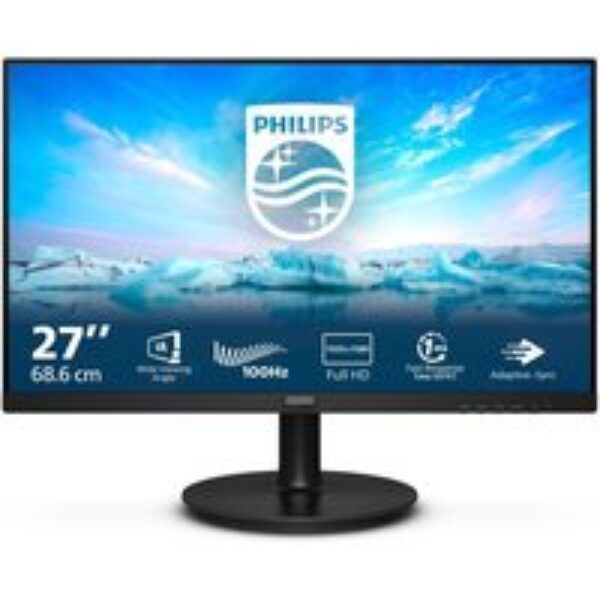 PHILIPS V-line 271V8LAB Full HD 27" LCD Monitor - Black