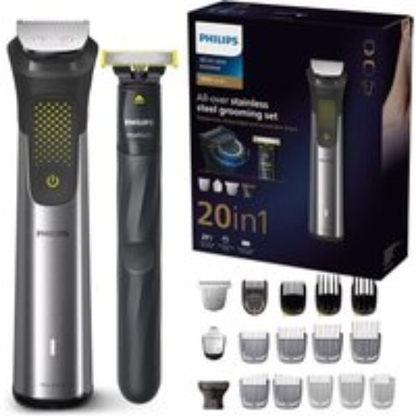 PHILIPS Series 7000 15-in-1 Wet & Dry Grooming Set - Black