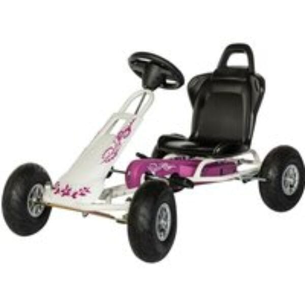 FERBEDO Air Runner Kids' Go-Kart - Pink & White