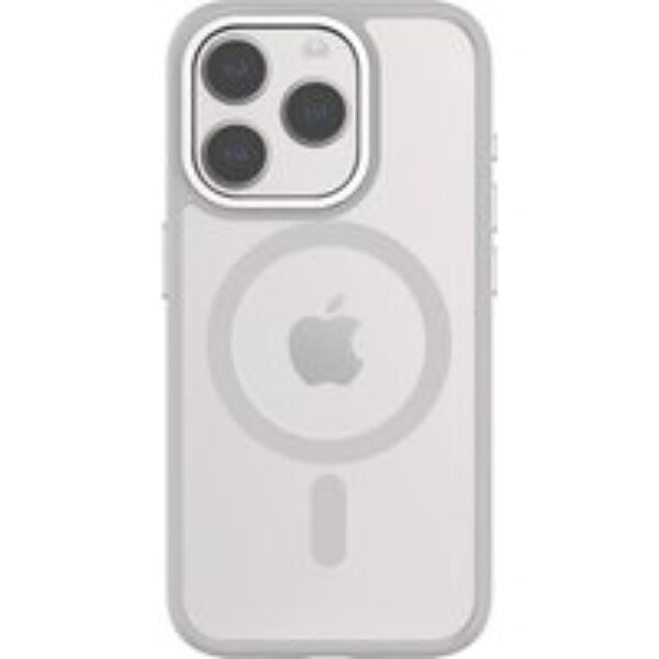 QDOS HYBRID SOFT  SNAP MagSafe iPhone 15 Pro Case - Clear & Natural Titanium