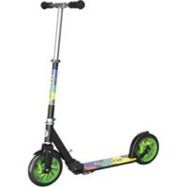 RAZOR A5 Lux Lighted Folding Kick Scooter - Green