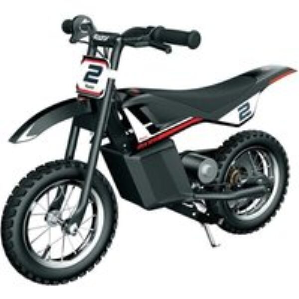 RAZOR Dirt Rocket MX125 Electric Kids' Motorbike - Black