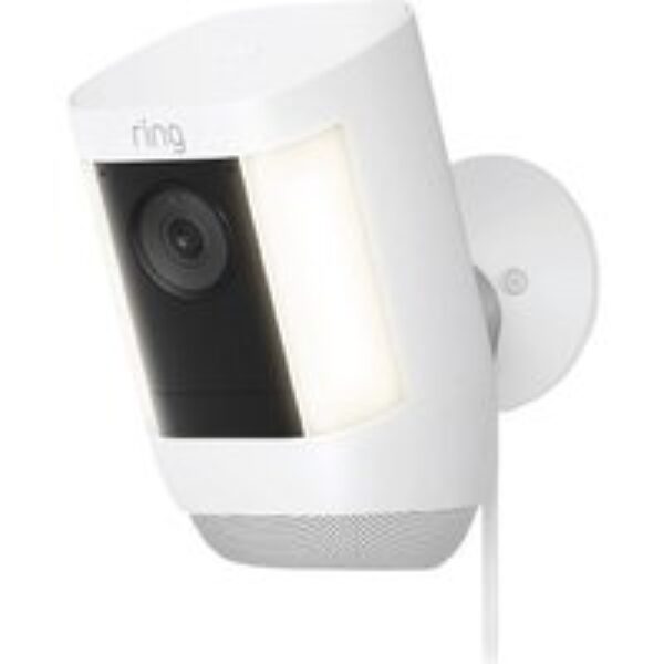 RING Spotlight Cam Pro Full HD 1080p WiFi Security Camera - Plug-in